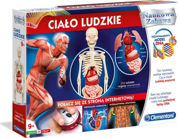 Pedagogisk spill Human Body Clementoni, 60249