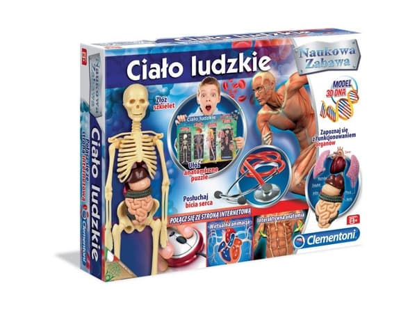 Pedagogisk spill Human Body Clementoni, 60249