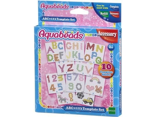 Epoch Aquabeads Szablony ABC i 123 (232296)