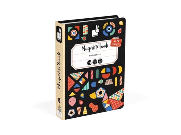 JANOD Moduloform Magneti''book, 3 år, Kartong, Sort