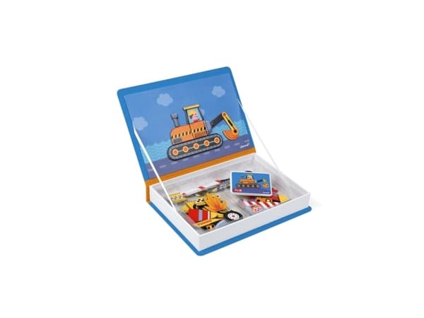 JANOD Racers Magneti''Book, 3 År, Kartong, Multifärg
