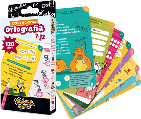 Xplore Team Zakrecona ortografia Hardcover – 1 Jan 2016