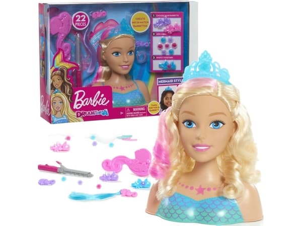 Bare spill Barbie Dreamtopia Styling Head 62625