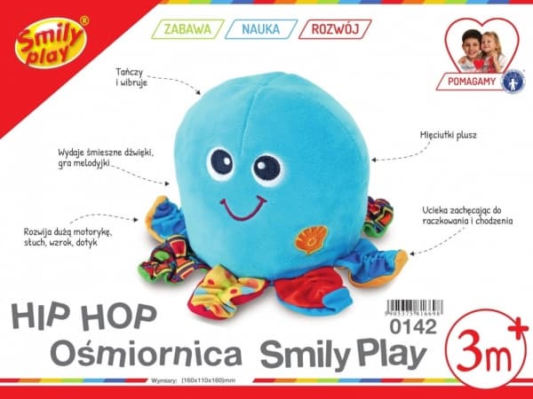 Smily Play tanssin ja värinän Octopus (0142)