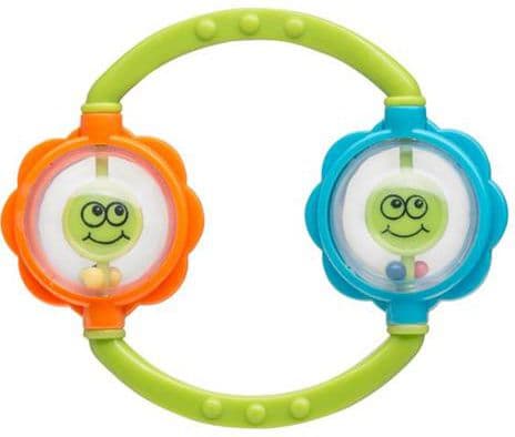 BabyOno Rattle kaksi palloa
