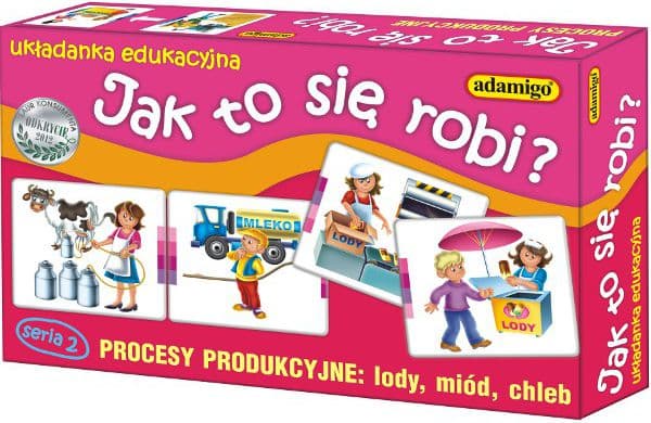 Puzzle Adamigo Miten se tehdään? sarja 2 - 6700