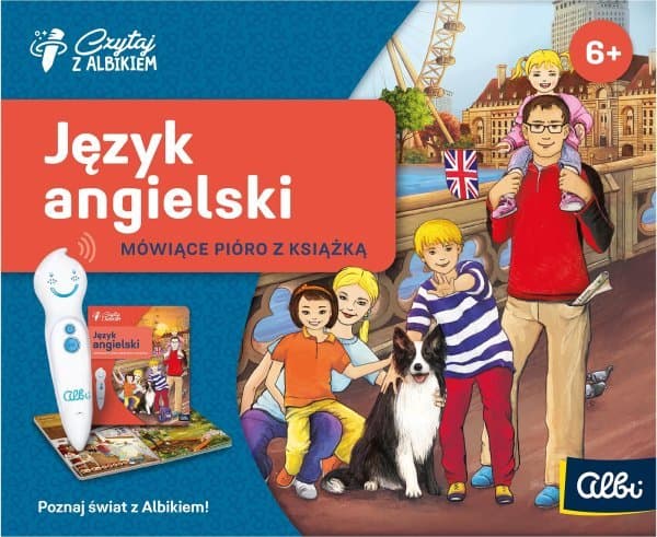 Albi Read with Albik - Kynä + englannin kieli
