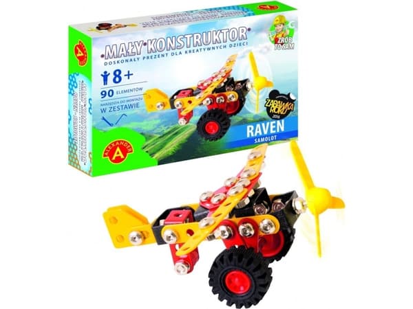 Alexander the Little Constructor Raven Plane (590727)