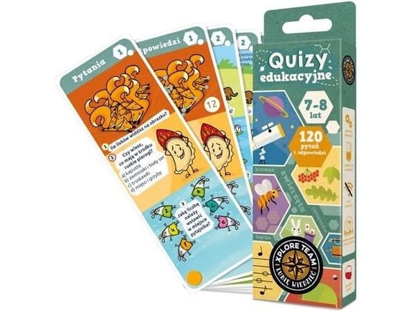 Xplore Team Educational quizer 7-8 år Paperback – 1. januar 2018