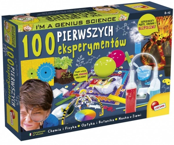 Lisciani I'm a Genius Laboratory - 100 eksperimenter (GXP-606504)
