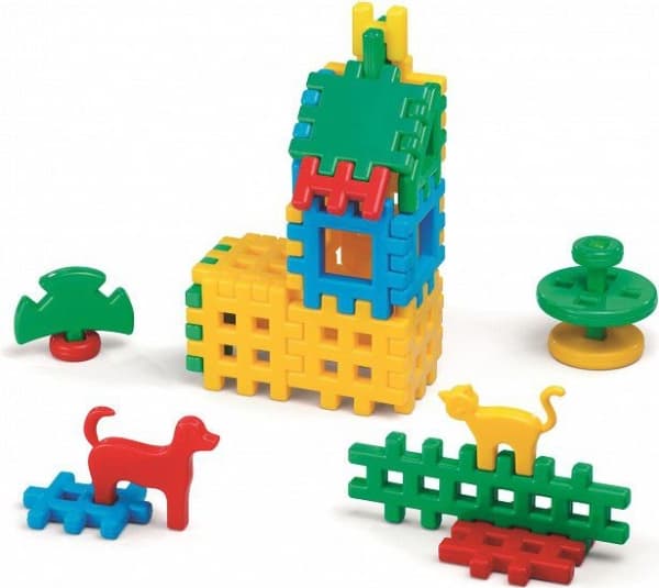 Marioinex wafle Mały domek 31 elementów