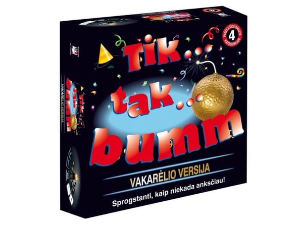 PIATNIK Tik Tak Bomb Party (litauisk)