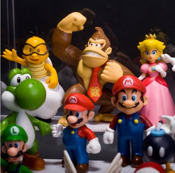 18 Pack Super Mario hahmot