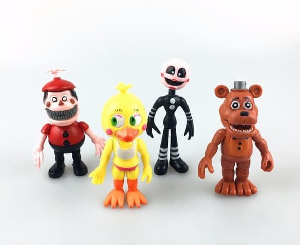 12 Pack Five Nights at Freddy's Figurer
