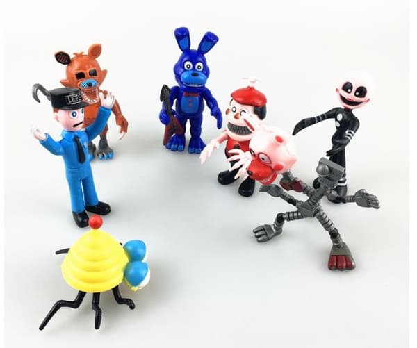 12 Pack Five Nights at Freddy's Figurer