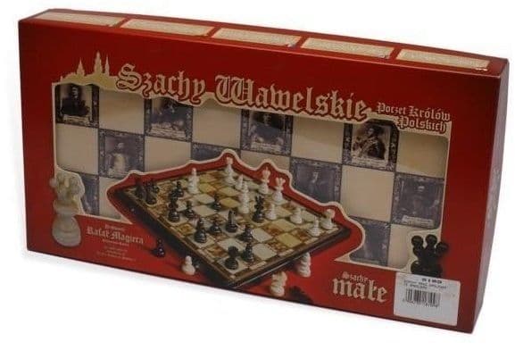 Magiera Små kongelige sjakkbrikker 35cm