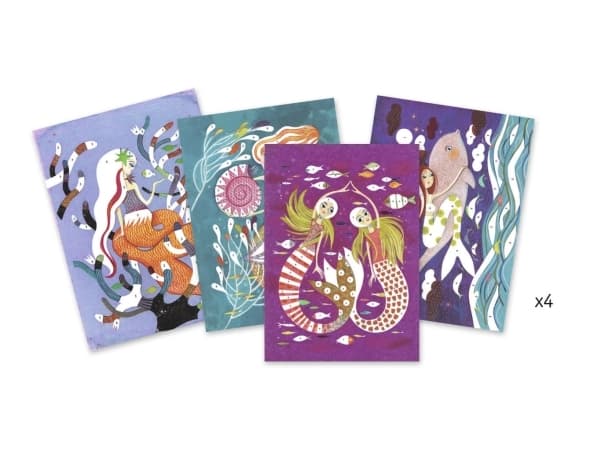 DJECO Mermaids lights, 6 år, Tre