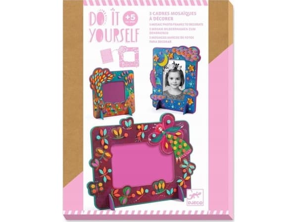 Djeco Djeco DIY - Mosaikkrammer - Fe