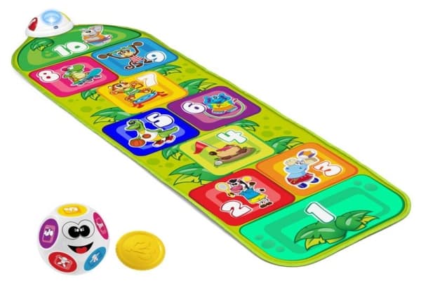 Chicco 09150-00, Lekematte til babyer, Gir fra seg lyd, Flerfarget