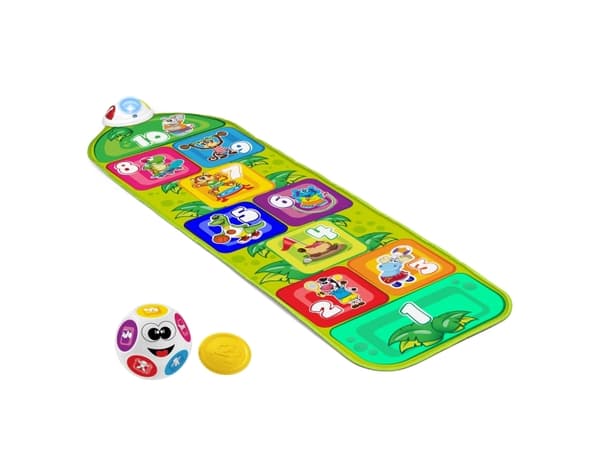 Chicco 09150-00, Lekematte til babyer, Gir fra seg lyd, Flerfarget