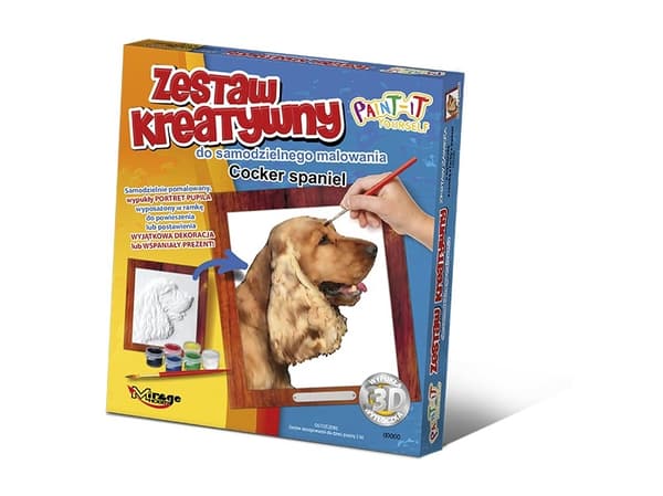 Mirage dog Cocker spaniel paint set. 61006