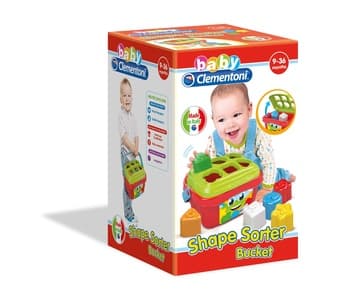 Clementoni baby - Form sorterar hink