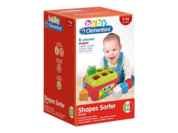 Clementoni baby - Form sorterar hink