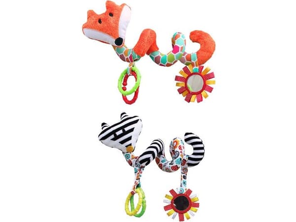 Hencz Toys Spiral for barnevogn, sprinkelseng med speillaken