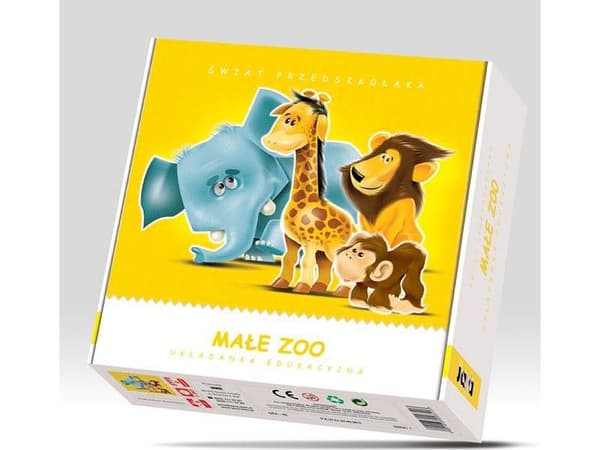 Jawa Puslespill New Male ZOO Swiat Preschool GR0200 |