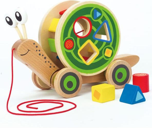 Hapé Hape E0349 Tira Lumaca, Trä, Pojke/flicka, 3 År
