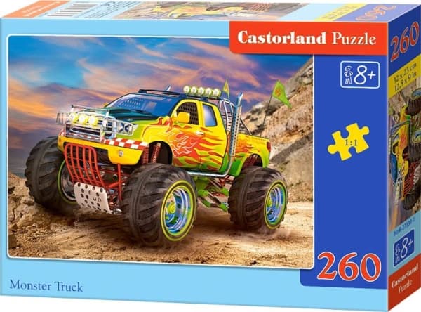 Castorland Puzzle Monstertruck 260 deler (259977)
