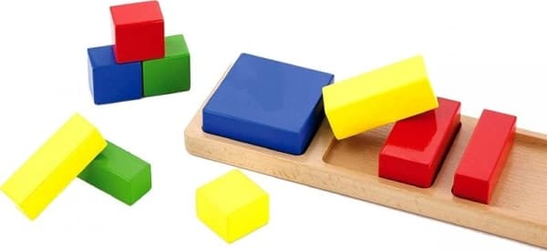 Viga Puinen palapeli Viga Matemaattiset murtoluvut 11 elementtiä
