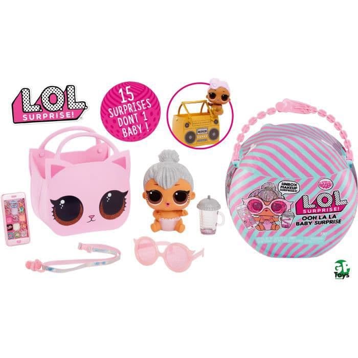 LOL Surprise - Ooh La La Babies - Mega ball med 15 överraskningar inklusive 1 baby