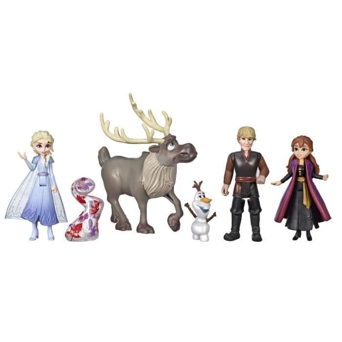Disney Frozen 2 - Elsa, Anna, Kristoff, Olaf ja Sven -nukke - 5 laatikon laatikko