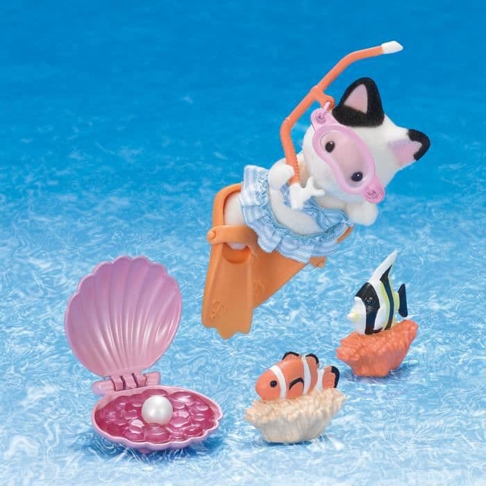 SYLVANIAN PERHTEET 5230 Vesiaarteiden metsästys ja hahmo