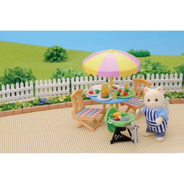 SYLVANISKA FAMILJER 4869 Trädgårdsgrill set