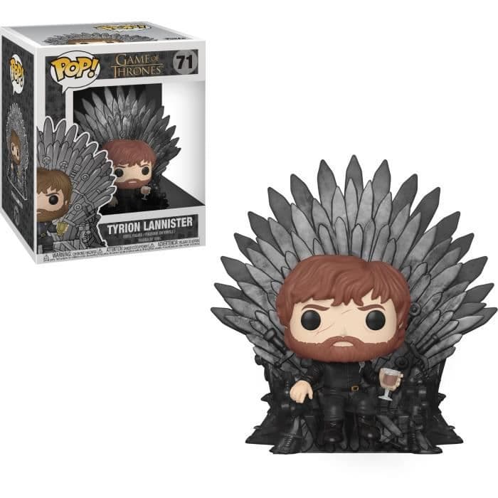 Funko Pop! Deluxe: Game of Thrones S10 - Tyrion (istuu rautavaltaistuimella)