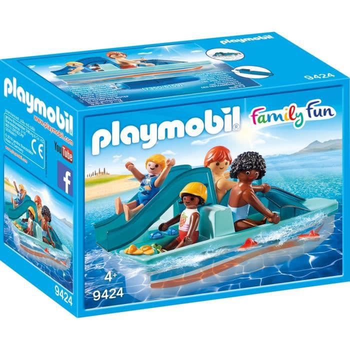 PLAYMOBIL 9424 - Familiesjov - Pedalbåd - Nyt i 2019