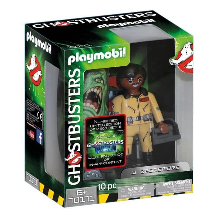 PLAYMOBIL 70171 - Ghostbusters - Collector's Edition W. Zeddemore - Nyt til 2019