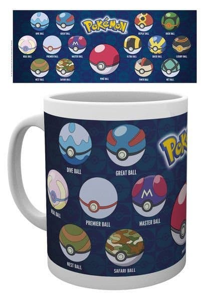 Pokemon Mug Ball Varieties