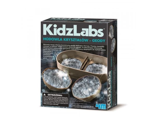 4M KidzLabs Grow Your Crystal Geodes
