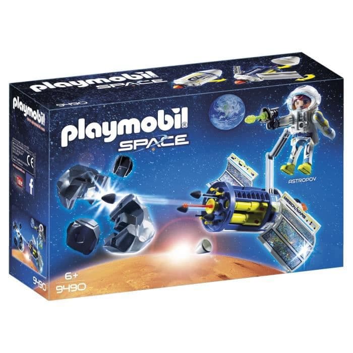 PLAYMOBIL 9490 - Rum - Rumlig med satellit og meteorit - Nyt i 2019
