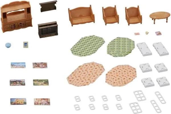 Sylvanian Families Comfy Living Room Set