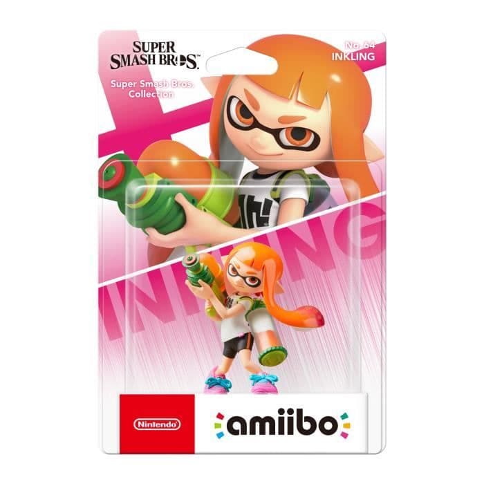 Amiibo Super Smash Bros Collection - Inkling Girl