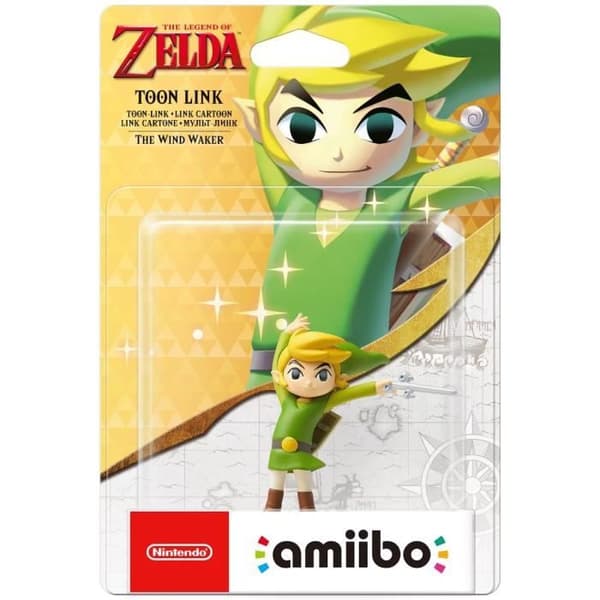 Amiibo Link Cartoon (The Wind Waker) The Legend of Zelda Figure