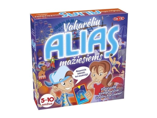 Brettspill TACTIC Party Alias, Junior, LT 54536