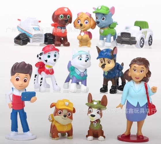 Säsong 2 PAW PATROL 12st FIGURER Säsong 2 PAW PATROL 12st FIGURER