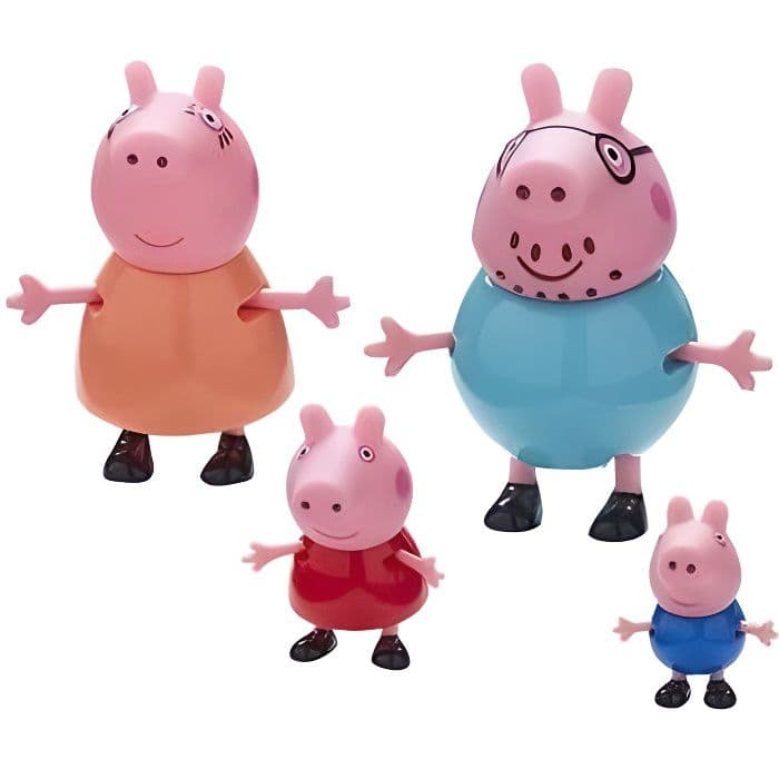 PEPPA PIG Family Box + 4 Pers