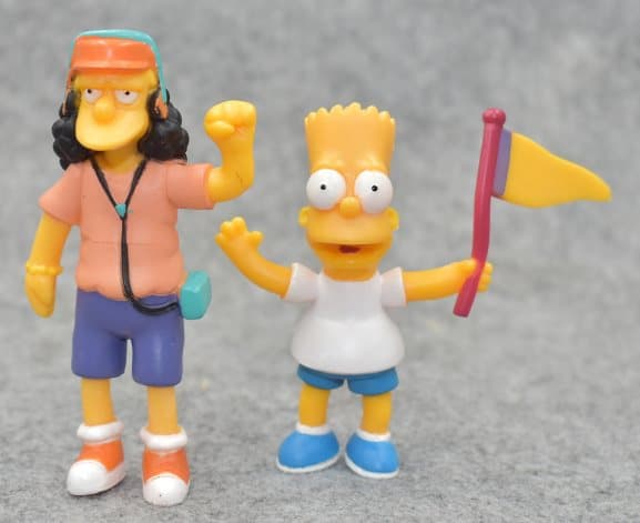 14 Pack Simpsons Family Figurer