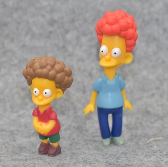 14 Pack Simpsons Family Figurer